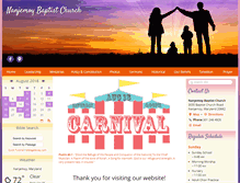 Tablet Screenshot of nanjemoybaptist.com